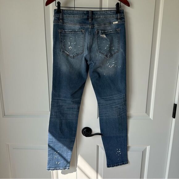 Kancan Size 3 Distressed Medium Wash Estilo Style Jean - Picture 3 of 4
